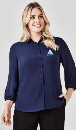 Centracare Staff Lucy 3/4 Sleeve Blouse RB965LT Biz Corporates